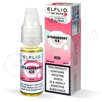 Strawberry Ice Nic Salt E-Liquid by Elf Bar Elfliq