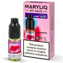 Strawberry Ice Nic Salt E-Liquid by Lost Mary Maryliq