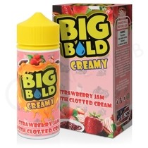 Strawberry Jam With Clotted Cream Shortfill E-Liquid by Big Bold Creamy 100ml