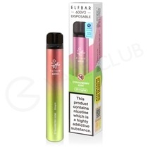 Strawberry Kiwi Elf Bar 600 V2 Disposable Vape