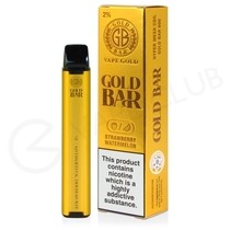 Strawberry Watermelon Gold Bar Disposable Vape