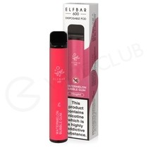 Watermelon Bubble Gum Elf Bar Disposable Vape