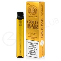 Watermelon Cherry Gold Bar Disposable Vape