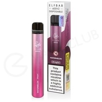 Watermelon Elf Bar 600 V2 Disposable Vape