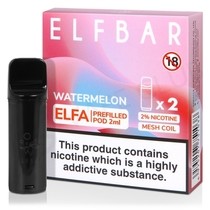 Watermelon Elf Bar Elfa Prefilled Pod