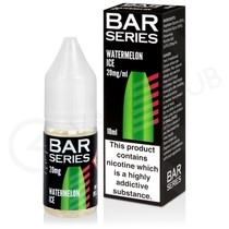Watermelon Ice Nic Salt E-Liquid by Bar Series
