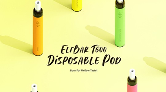 Featuring a cigarette-style filter drip tip, the T600 Elf Bar disposable vapes will feel more familiar. Experience fruit, soda, and dessert flavours and the 600 puff count means each Elf disposable will outlast 20 cigarettes.
