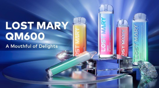 Lost Mary QM600 vapes all deliver a mouth to lung vape and are available in a range of colours.